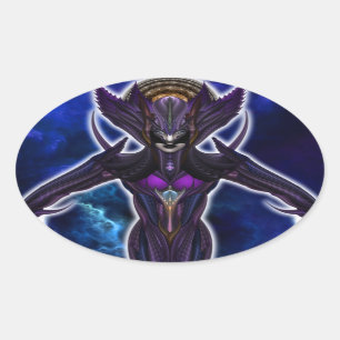 Taidushan Empress Chinsisha Oval Sticker