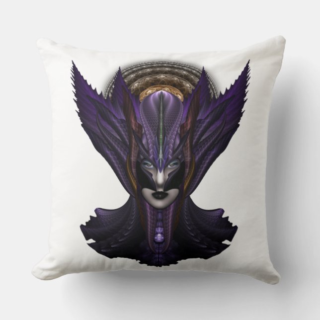 Taidushan Empress Throw Pillow (Front)