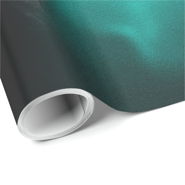 Taidushan Sai Shadow Blue Emerald Light Wrapping Paper (Roll Corner)