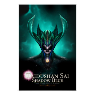 Taidushan Sai Shadow Blue TEL Perfect Poster