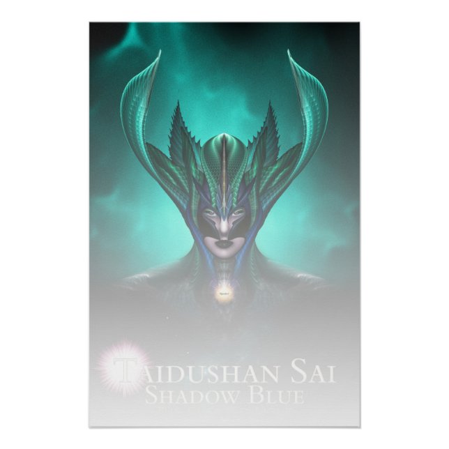 Taidushan Sai Shadow Blue TELGR Perfect Poster (Front)