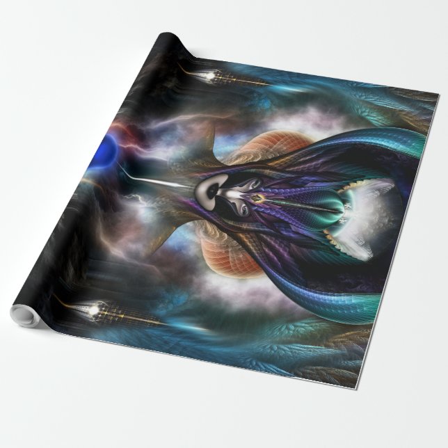 Taidushan Sai Spirit Of Power WD Wrapping Paper (Unrolled)