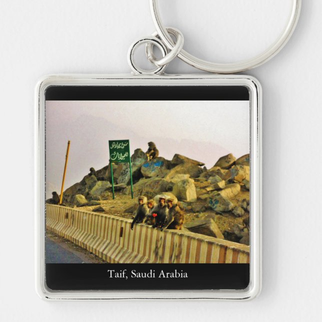 Taif, Saudi Arabia Key Ring (Front)