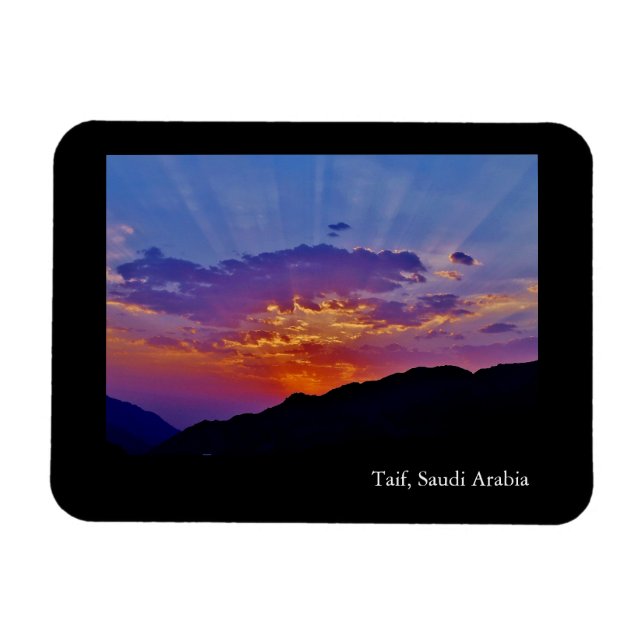 Taif, Saudi Arabia Magnet (Horizontal)