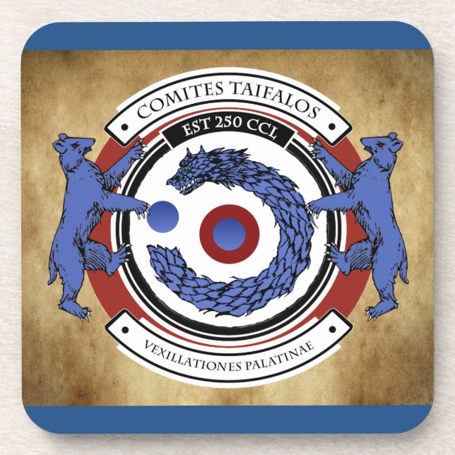 Taifalos - Heraldic Coasters (Front)