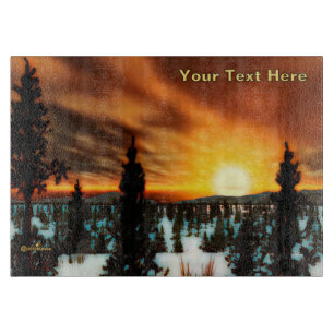 Taiga Sun Cutting Board