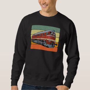 Taigatrommel Diesel-Locomotive Taiga Drum BR 120 R Sweatshirt