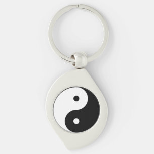 Taijitu Key Ring
