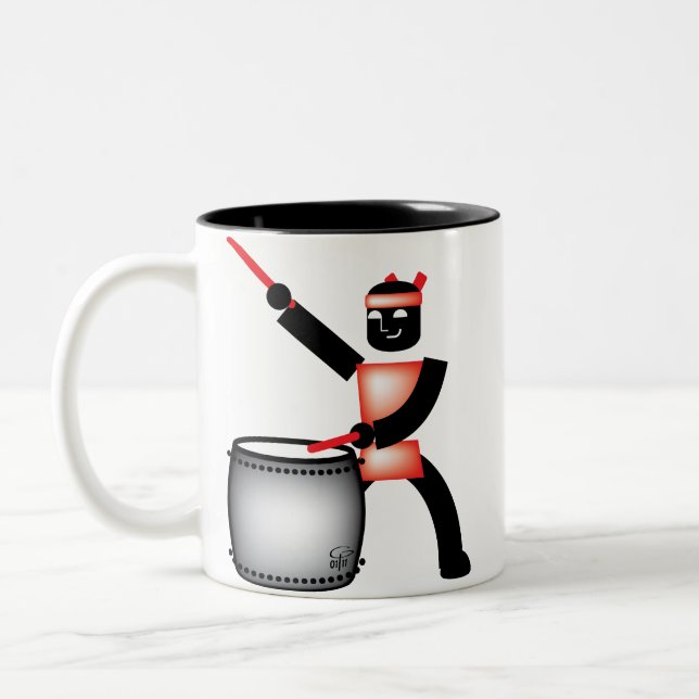 Taiko Beta Duo Two-Tone Coffee Mug (Left)
