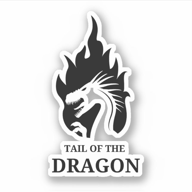 Tail of the Dragon Deals Gap Motorcycle road trip  (Front)