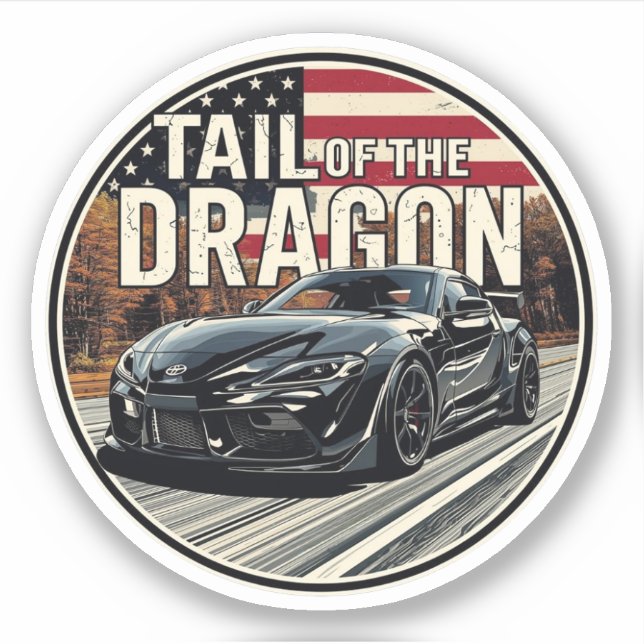 Tail of the Dragon Deals Gap sports car road trip  (Front)