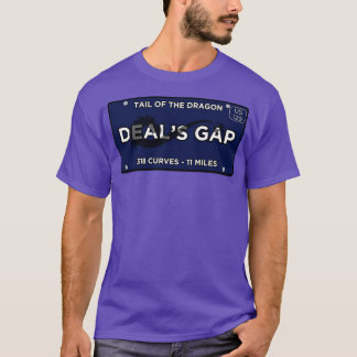 Tail of the Dragon Deals Gap US 129  1 T-Shirt