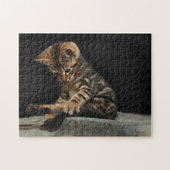 Tail Playing... Jigsaw Puzzle (Horizontal)