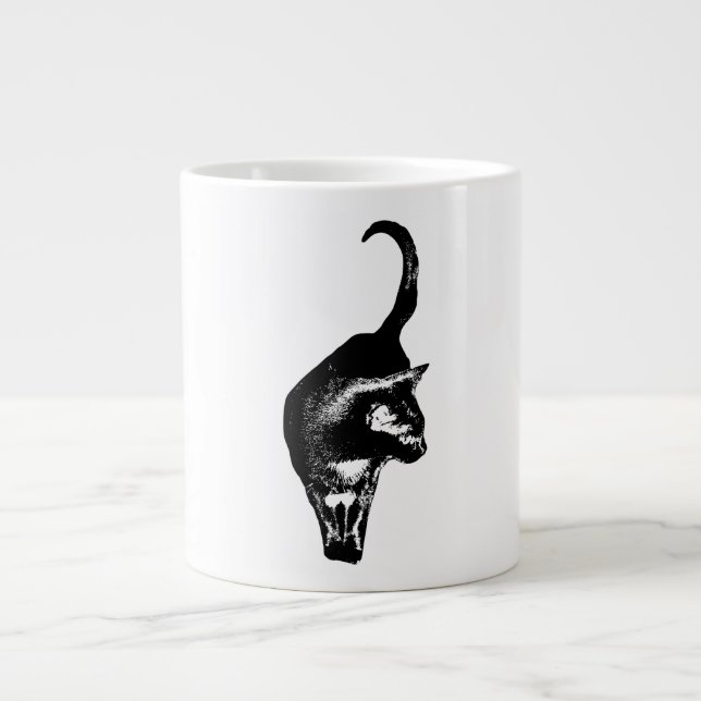 Tail Up Energy Large Coffee Mug (Front)