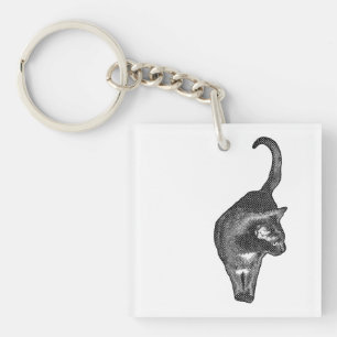 Tail Up Vibe Key Ring