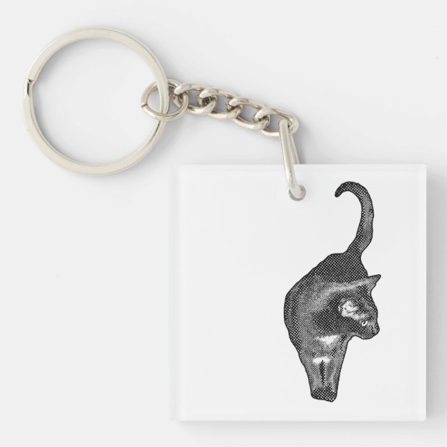 Tail Up Vibe Key Ring (Front)