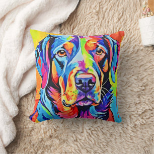 Tail-Wagging Masterpieces: Best Dog Art Cushion