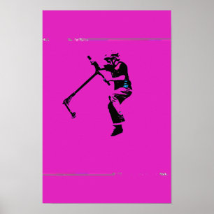 Tail-Whip Scooter Trick - Stunt Scooter Rider Poster