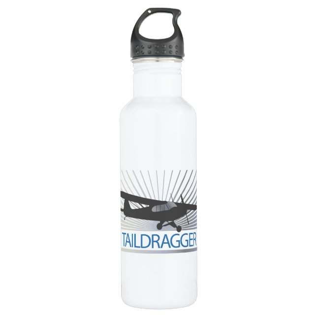 Taildragger Aeroplane 710 Ml Water Bottle (Front)