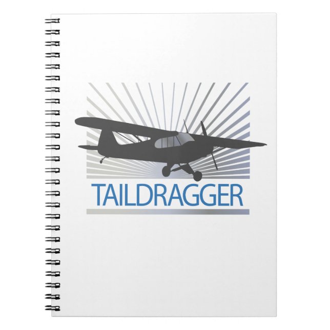 Taildragger Aeroplane Notebook (Front)