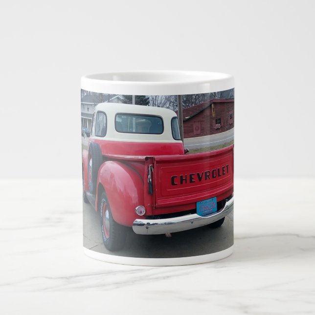 Tailgate Time Classic Chevy Truck Jumbo Mug (Front)