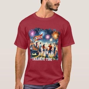 Tailgate Time Go Team Custom T-Shirt