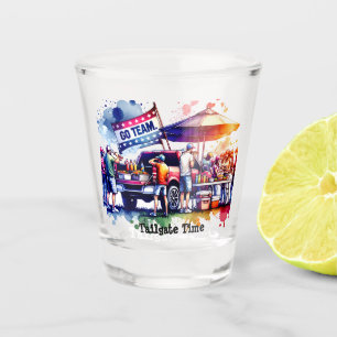 Tailgate Time Go Team Shot Glass