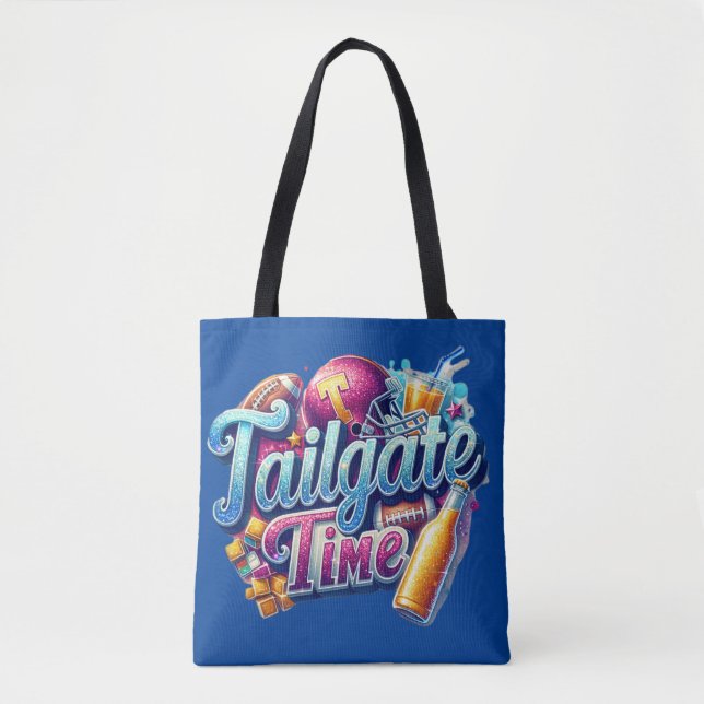 Tailgate Time  Tote Bag (Front)