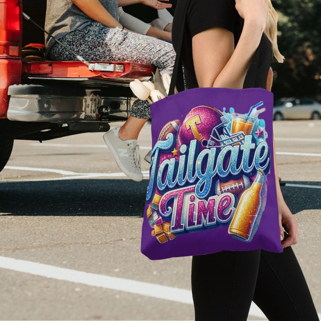 Tailgate Time  Tote Bag (Tailgate Time Tote Bag)