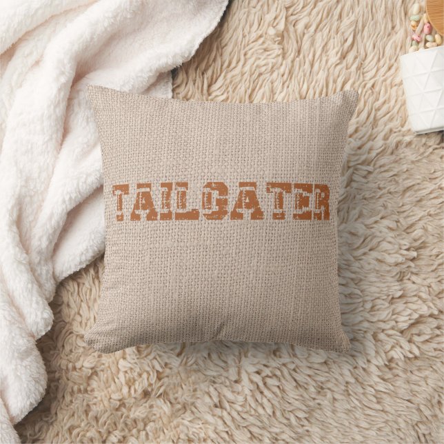 Tailgater Football Typography Cushion (Blanket)