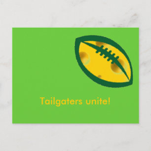 tailgaters of wisconsin postcard