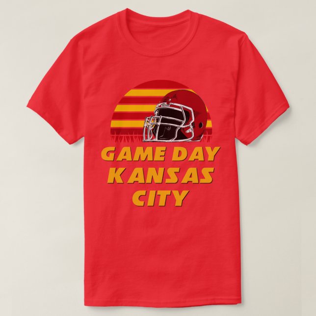 Tailgating Kansas City Chiefs  Arrowhead Smack Tal T-Shirt (Design Front)