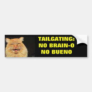 Tailgating November Brain-o November Bueno Bumper Sticker