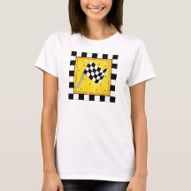 Tailgating Race Fan Chequered Flag Custom