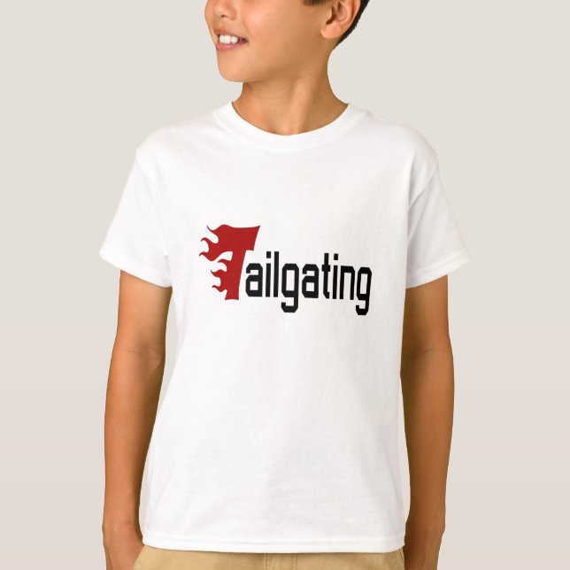 Tailgating Unisex Kids Tee (Front)