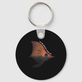 Tailing Redfish Fishing Joke Redfishing Red Drum F Key Ring