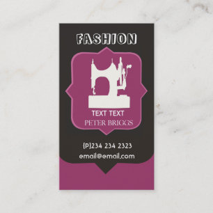Tailor Clothier Appointment Card