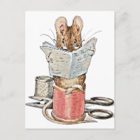 Tailor Mouse on Spool of Thread