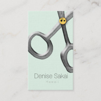 Tailor Scissors Business Card
