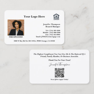 Tailored Business Cards for Realtors, Loan Officer