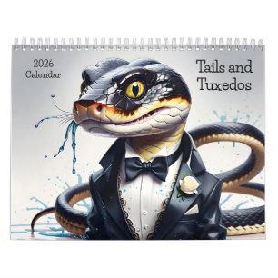 Tails and Tuxedos 2026 Calendar Classy Creatures