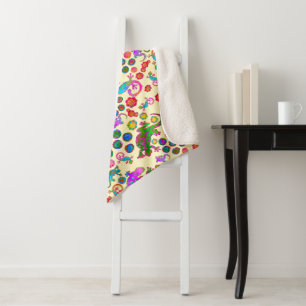 Tails from the Nursery at Sun Up Sherpa Blanket