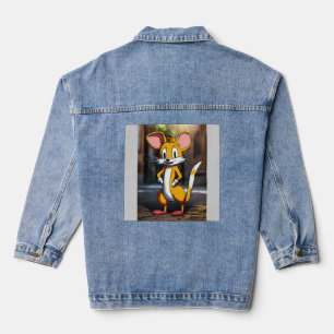 Tails Reimagined as a Rat – Sonic Fan Art Concept Denim Jacket
