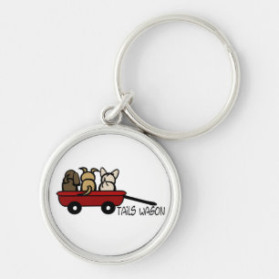 Tails Wagon Key Ring