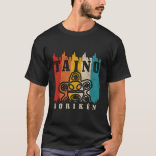 Taino Boriken Sun Puerto Rico Taina Boricua T-Shirt