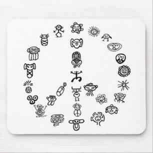 Taino Peace Mouse Pad