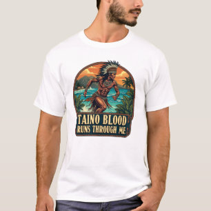Taino Warrior Puerto Rico Indigenous Caribbean T-Shirt