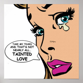 Tainted Love Pop Art Soft Cell Poster