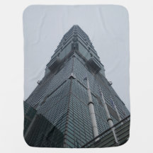 Taipei 101 Baby Blanket