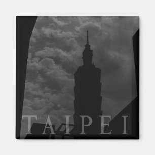 Taipei 101 Building, Taipei, Taiwan Magnet
